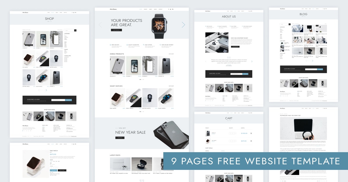 Ecommerce website development for online store and sales growth