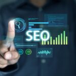 SEO expert working on search engine optimization strategy