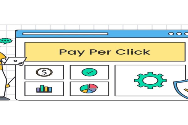 Pay per click advertising Indore campaign performance dashboard showing clicks and conversions