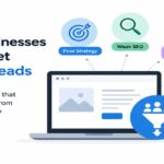 Digital Marketing in Indore concept showing online lead generation, SEO optimization, social media marketing, and business growth strategies.